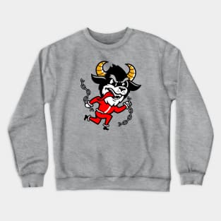 Krampus Mascot Logo Crewneck Sweatshirt